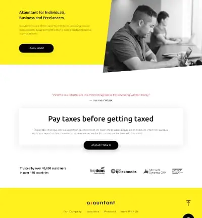 Akauntant: Web Design & Dev for Accounting & Taxation gallery image 2