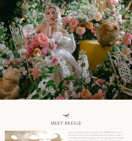 Luxury Floral Website Development gallery image 2