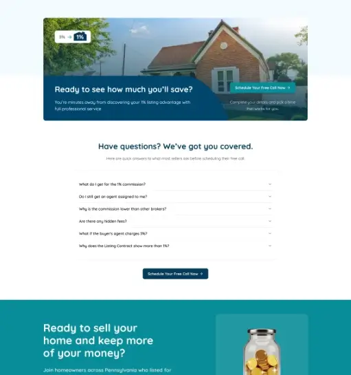 Real Estate Campaign Landing Page gallery image 2