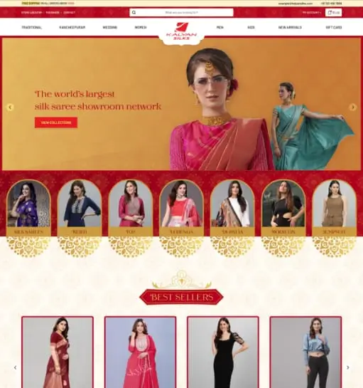 UI Design for Clothing Brand project showcase