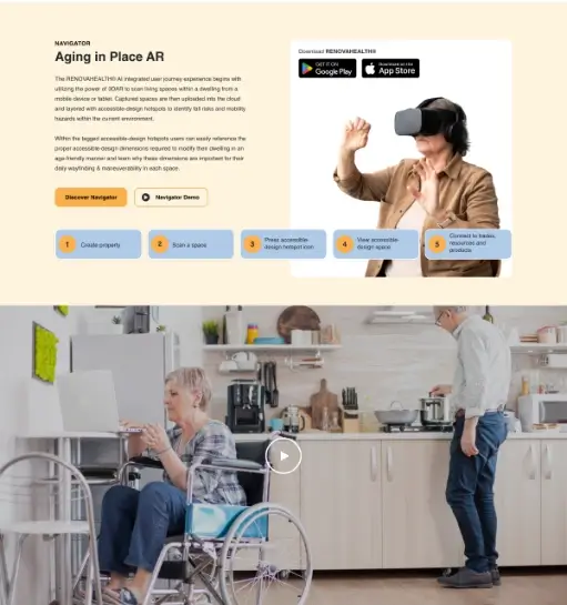 Healthcare Accessibility Product Website gallery image 2