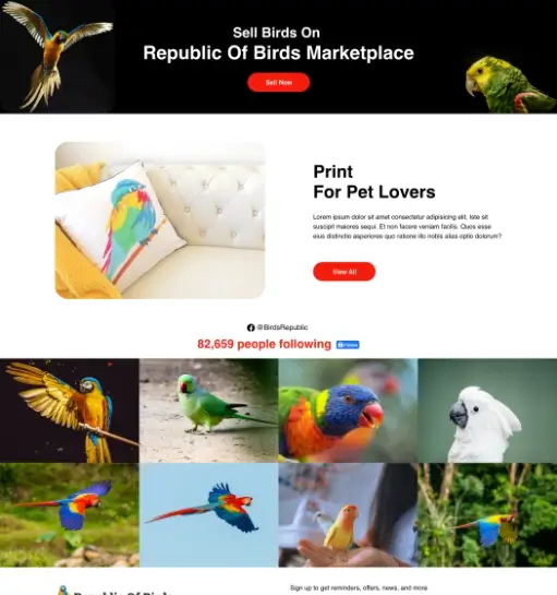 Pet Marketplace E-commerce UI gallery image 2