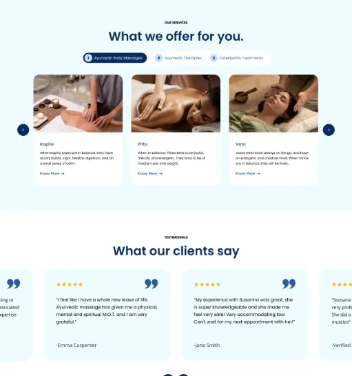 SA Miracle Health Clinic Website gallery image 2