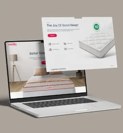 Mattress Brand Website Redesign gallery image 1